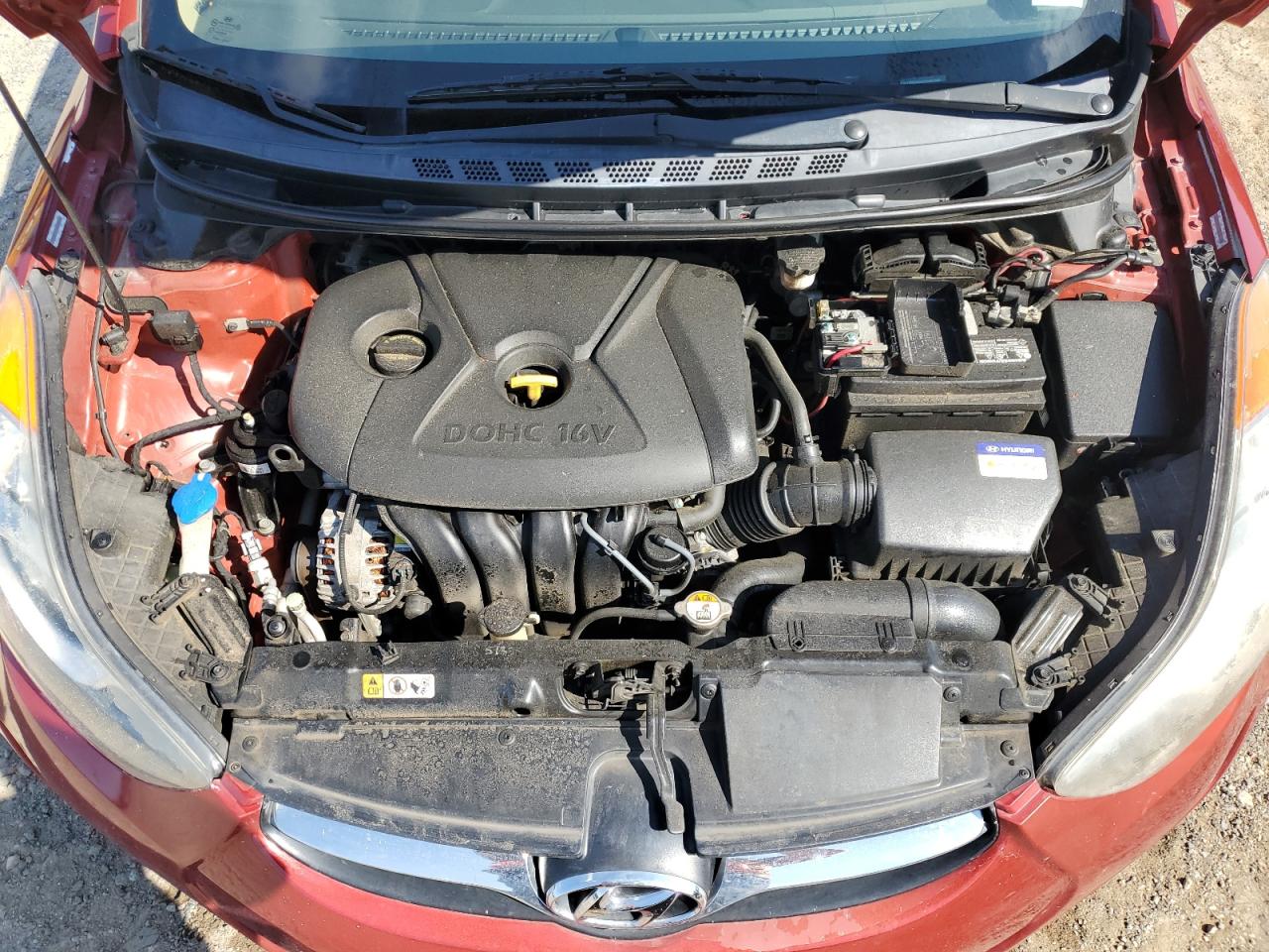 2012 Hyundai Elantra Gls VIN: KMHDH4AE6CU263906 Lot: 62289975