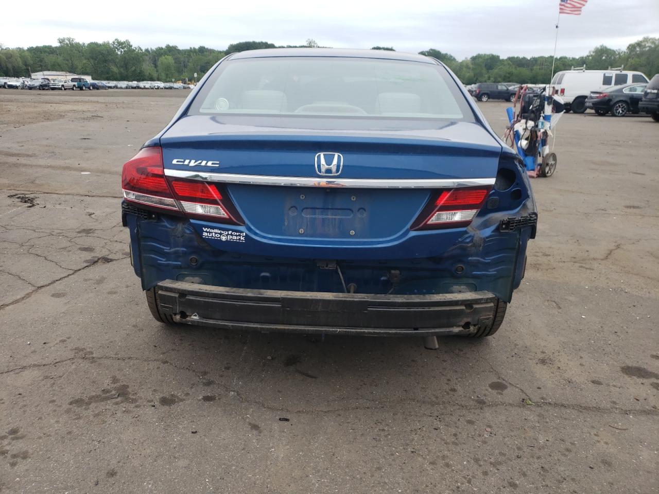 HONDA CIVIC 2014 VIN 19XFB2F86EE084420 фото 6
