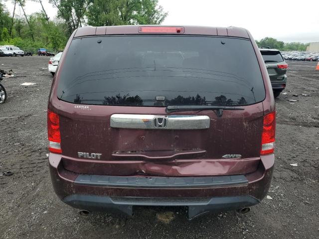  HONDA PILOT 2013 Burgundy