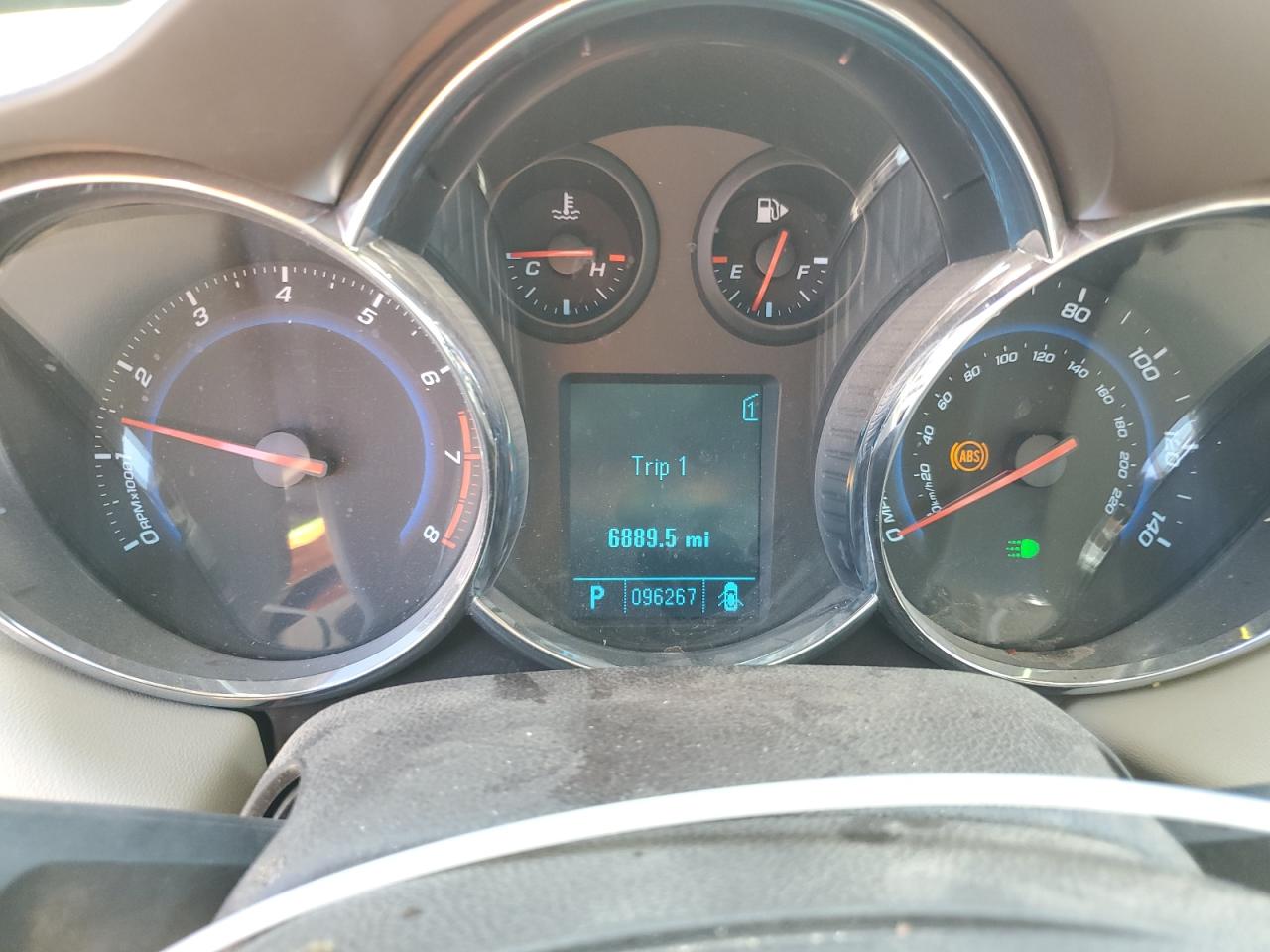 CHEVROLET CRUZE 2011 VIN 1G1PH5S96B7131775 фото 9