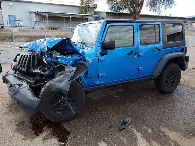  JEEP WRANGLER 2016 Granatowy