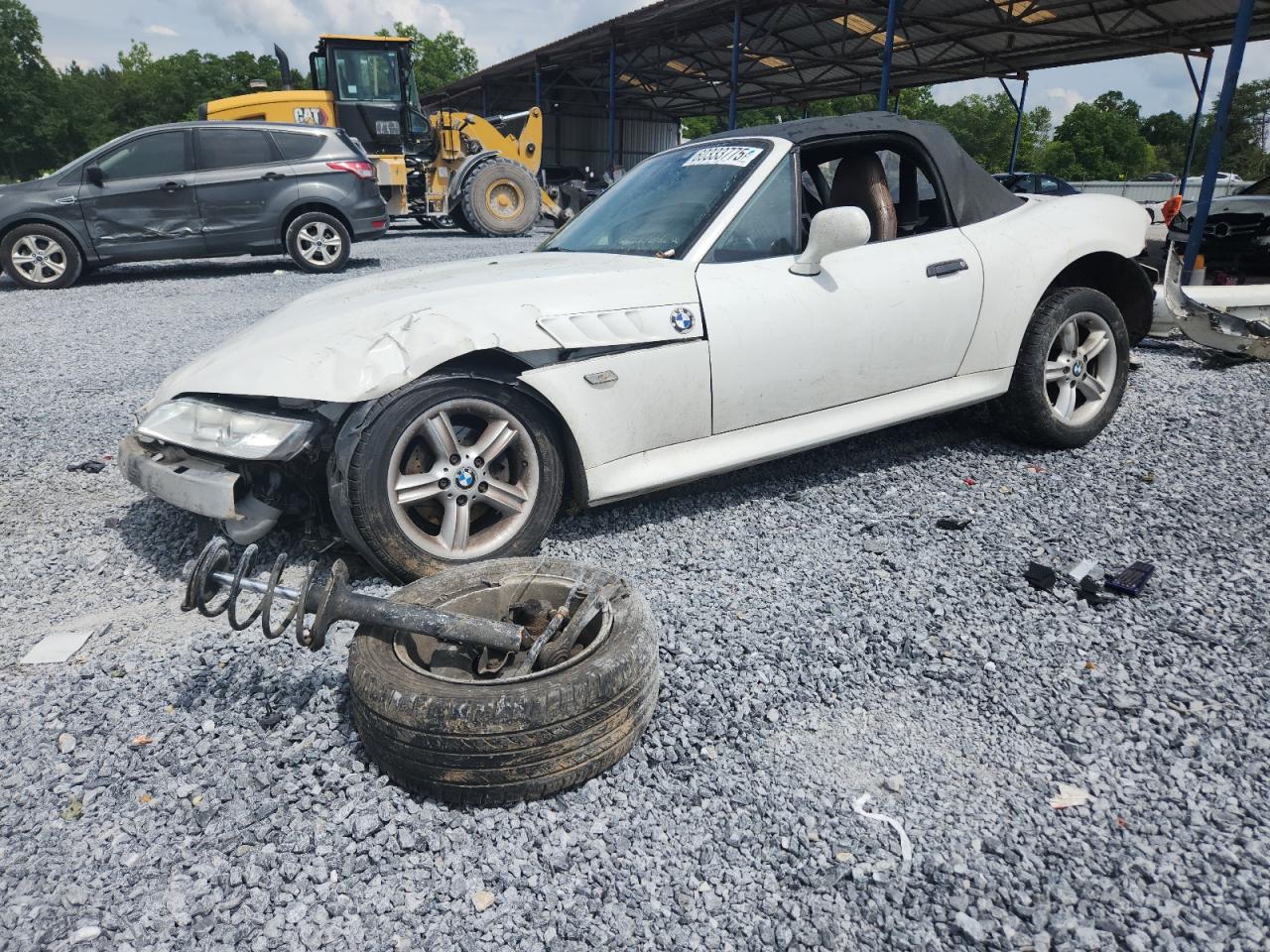 2000 Bmw Z3 2.3 იყიდება Cartersville-ში, GA - Front End