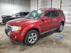 2012 Ford Escape Limited en Venta en Franklin, WI - Hail