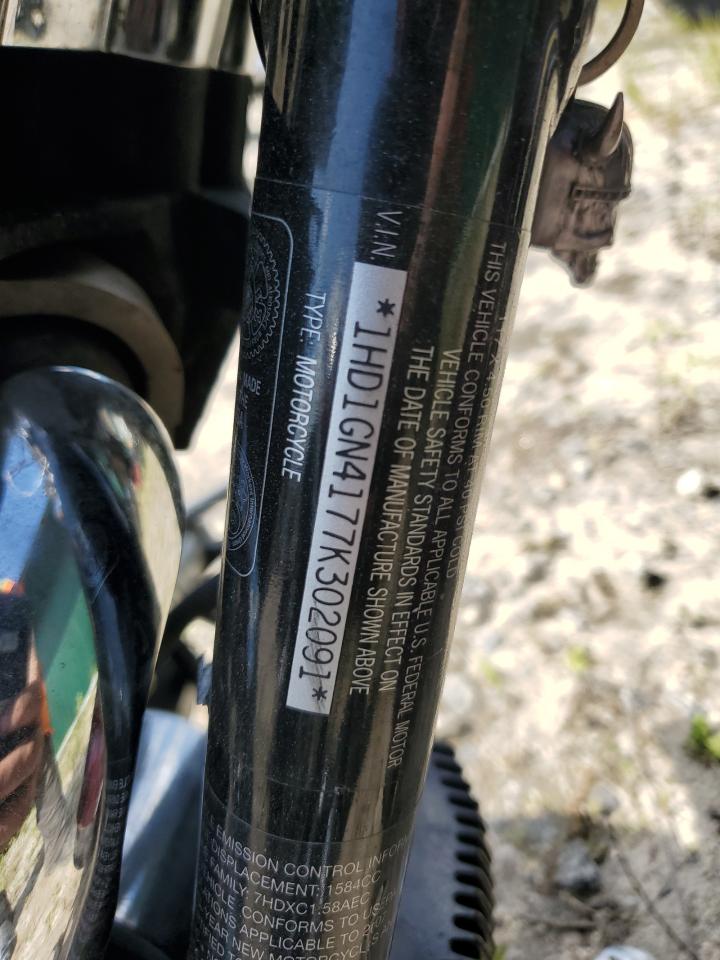 2007 Harley-Davidson Fxdl VIN: 1HD1GN4177K302091 Lot: 61382685