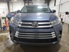 2017 Toyota Highlander Limited   de vânzare în West Mifflin, PA - Side