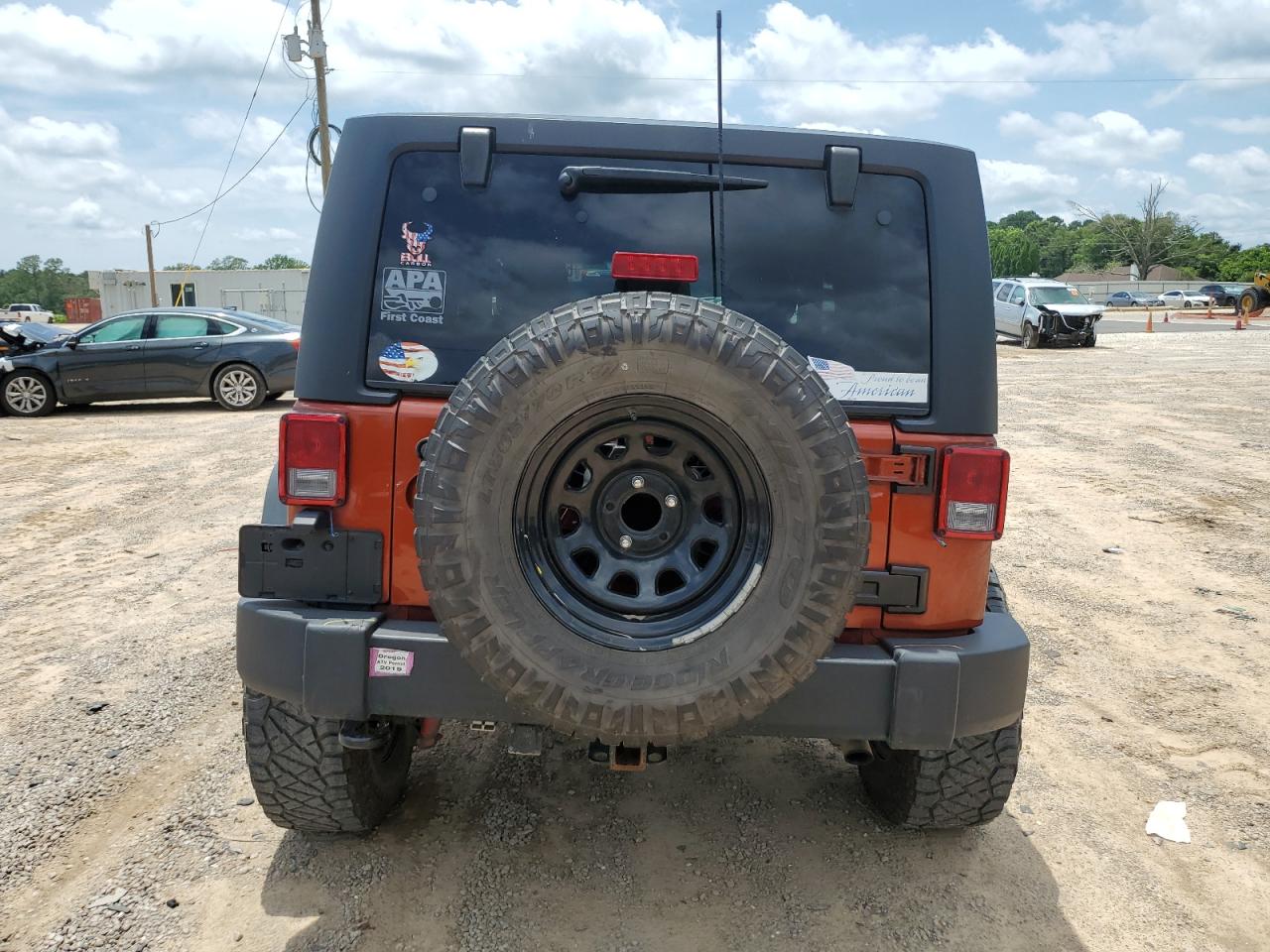 JEEP WRANGLER 2014 VIN 1C4BJWCG7EL221506 zdjęcie 6