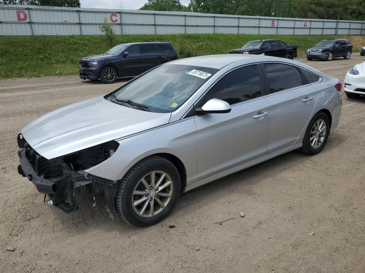 2018 Hyundai Sonata Se იყიდება Davison-ში, MI - Front End