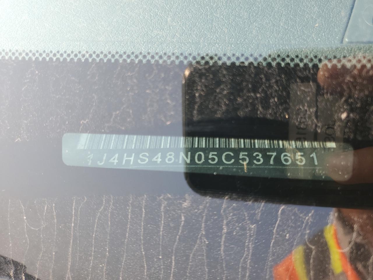 2005 Jeep Grand Cherokee Laredo VIN: 1J4HS48N05C537651 Lot: 59194845