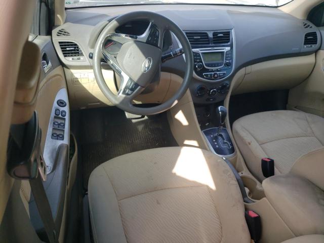  HYUNDAI ACCENT 2013 Brązowy