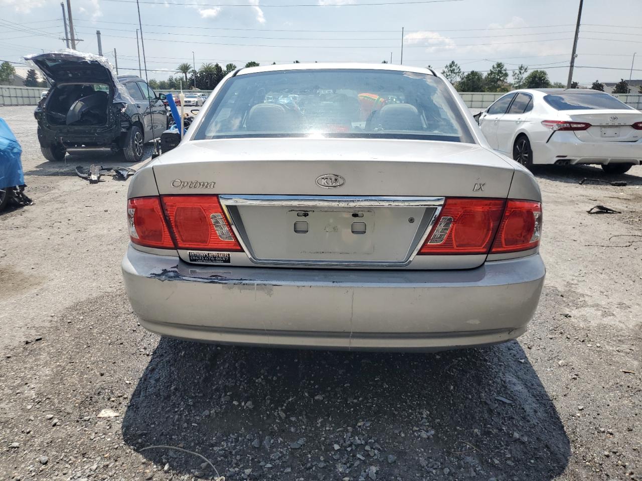 2006 Kia Optima Lx VIN: KNAGD126265449022 Lot: 61248585