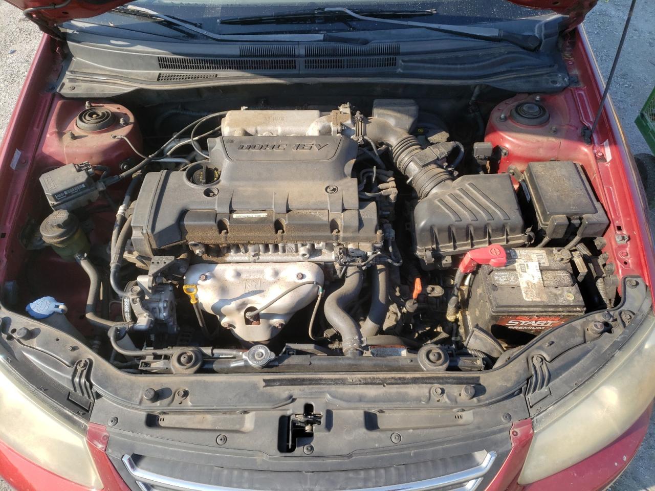 2009 Kia Spectra Ex VIN: KNAFE222595648582 Lot: 61639845