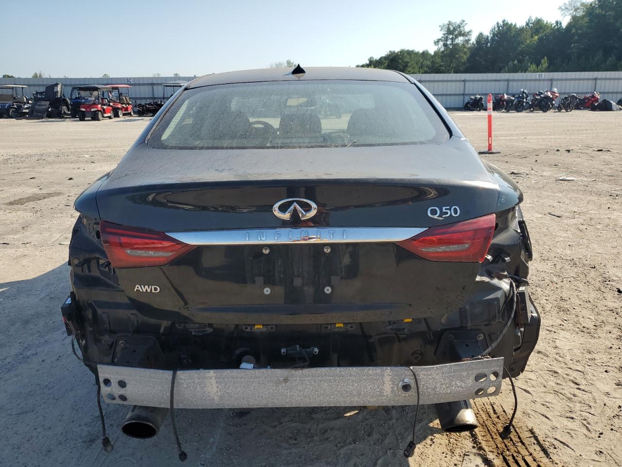 2018 Infiniti Q50 Luxe VIN: JN1EV7AR6JM433204 Lot: 61894795