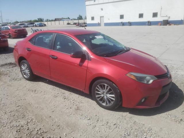  TOYOTA COROLLA 2014 Red