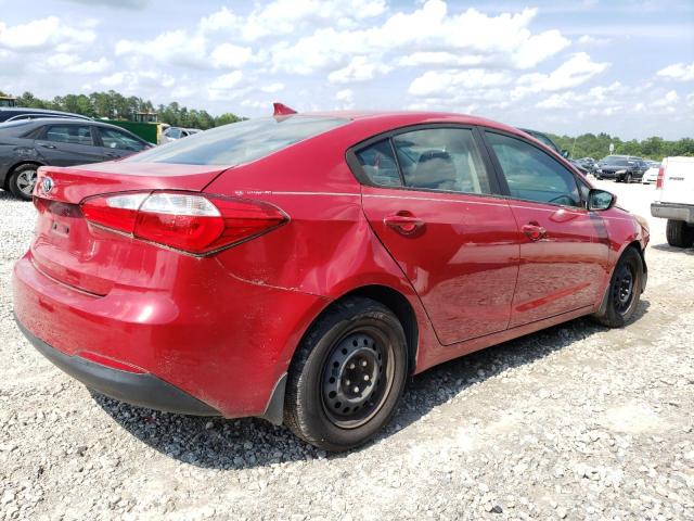  KIA FORTE 2016 Red