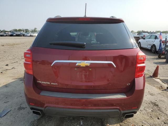  CHEVROLET EQUINOX 2017 Czerwony