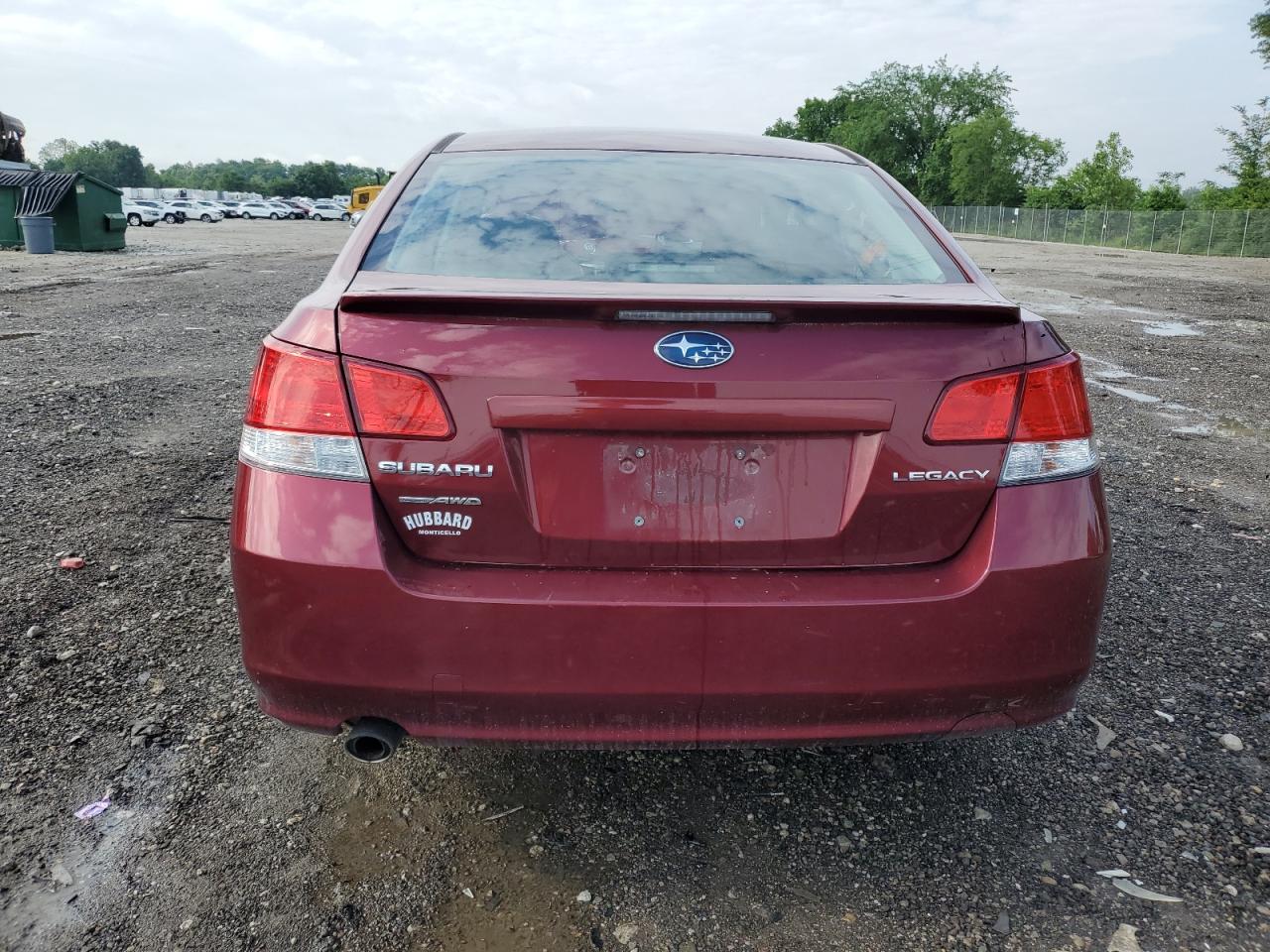 2011 Subaru Legacy 2.5I Premium VIN: 4S3BMCC62B3253790 Lot: 59991255