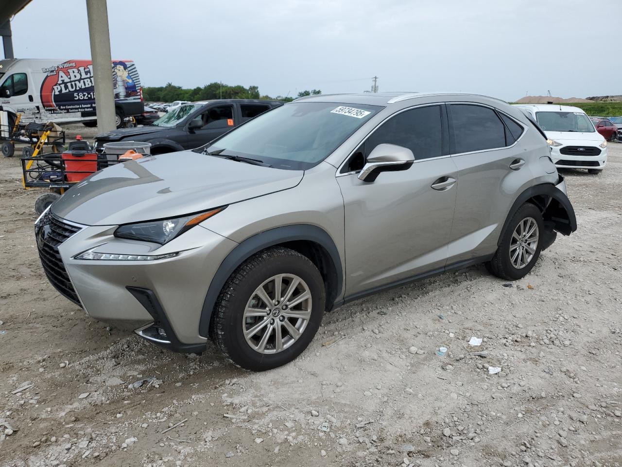 2021 Lexus Nx 300 Base на продаже в West Palm Beach, FL - Rear End