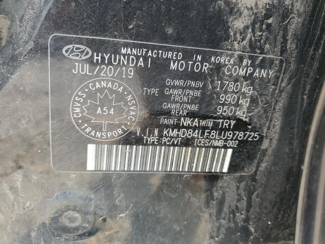 2020 HYUNDAI ELANTRA SEL  