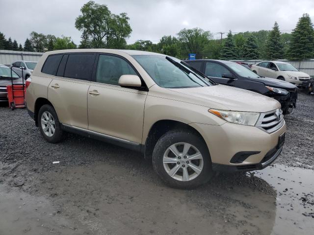  TOYOTA HIGHLANDER 2013 Gold