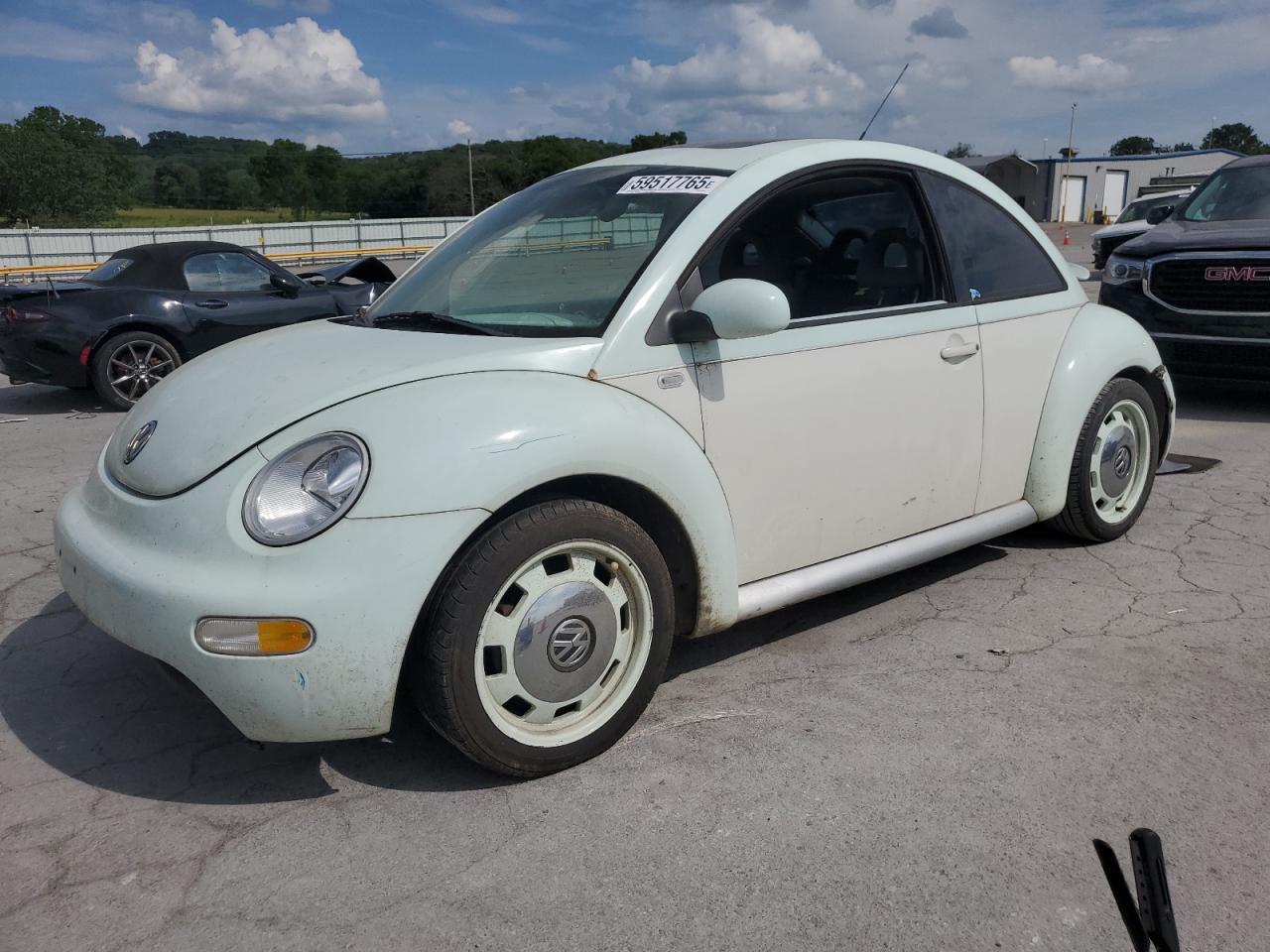 2001 Volkswagen New Beetle Gls на продаже в Lebanon, TN - Rear End