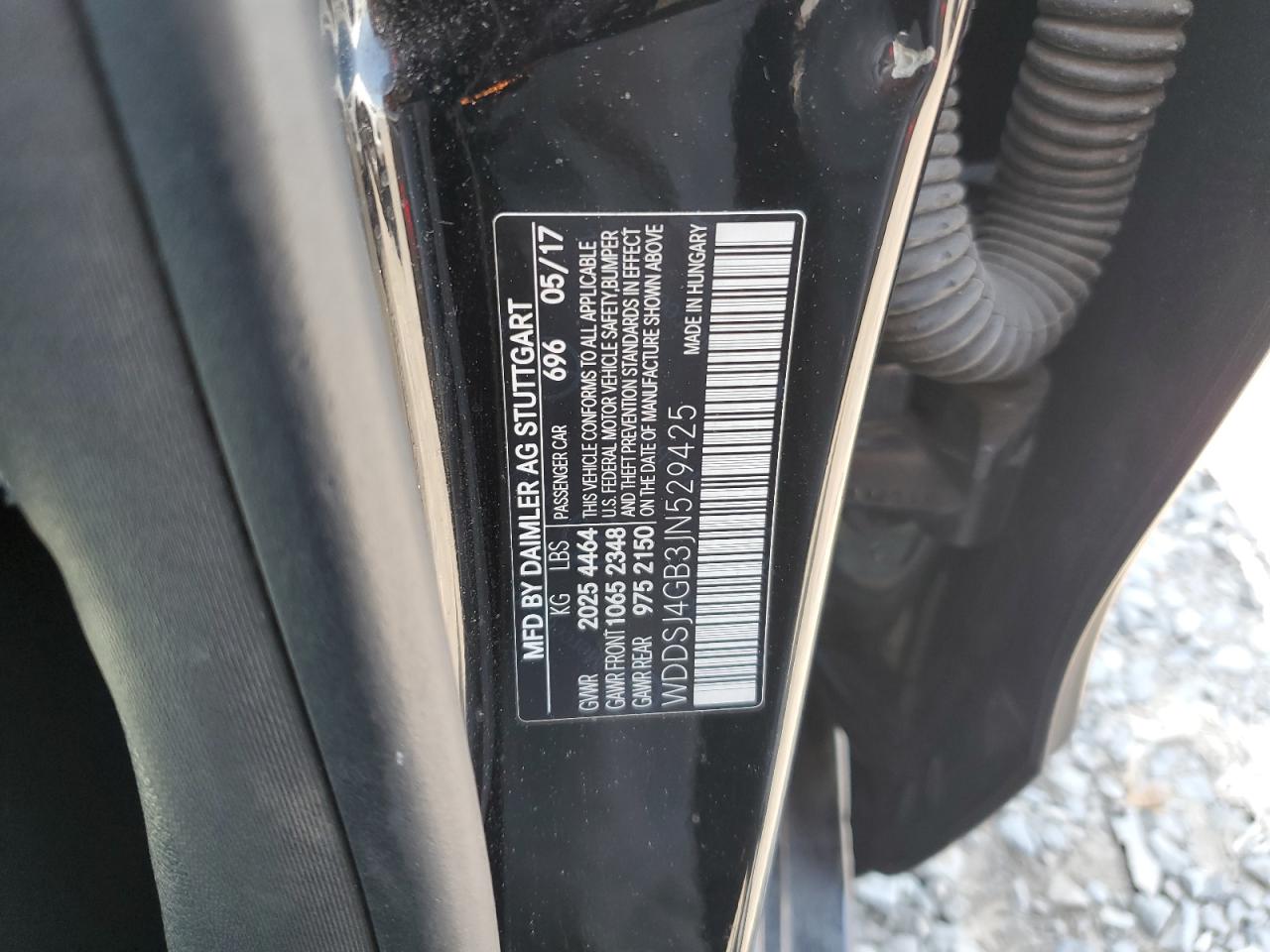 2018 Mercedes-Benz Cla 250 4Matic VIN: WDDSJ4GB3JN529425 Lot: 60456815