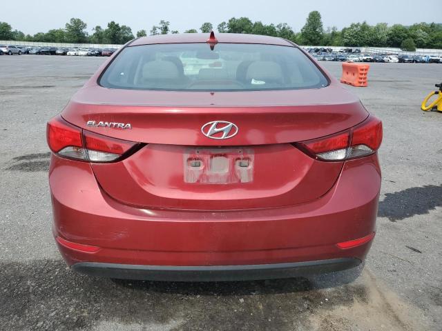  HYUNDAI ELANTRA 2015 Red