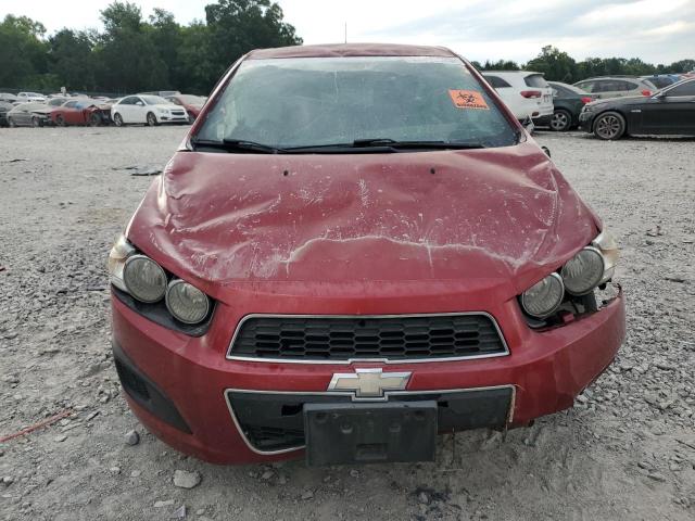 Hatchbacks CHEVROLET SONIC 2013 Czerwony