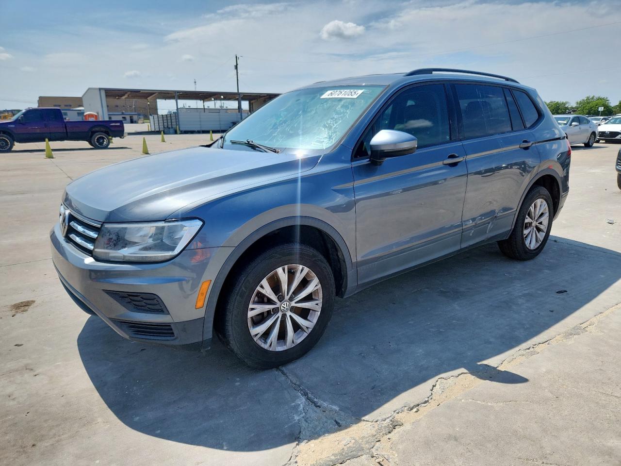 2020 Volkswagen Tiguan S de vânzare în Grand Prairie, TX - Side