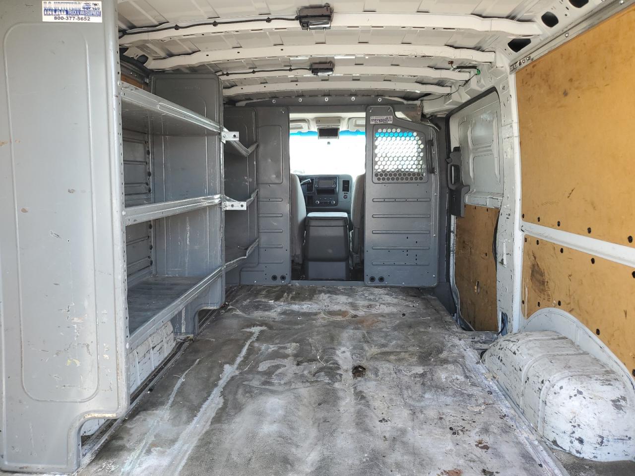 2015 Nissan Nv 1500 VIN: 1N6BF0KY0FN808268 Lot: 61143635