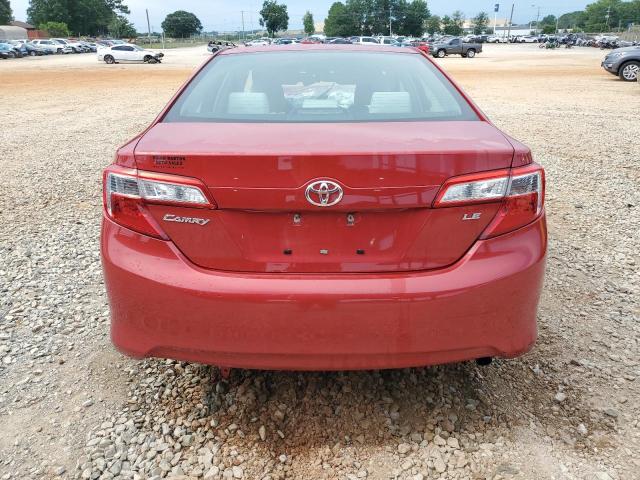  TOYOTA CAMRY 2013 Red