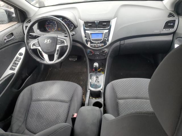  HYUNDAI ACCENT 2012 Czarny