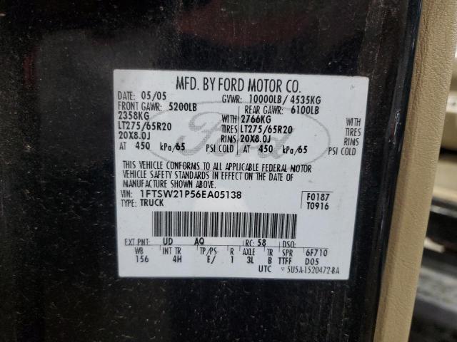2006 FORD F250 SUPER DUTY  