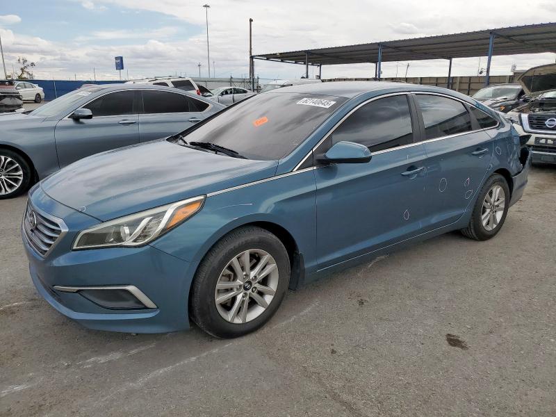  HYUNDAI SONATA 2017 Синий