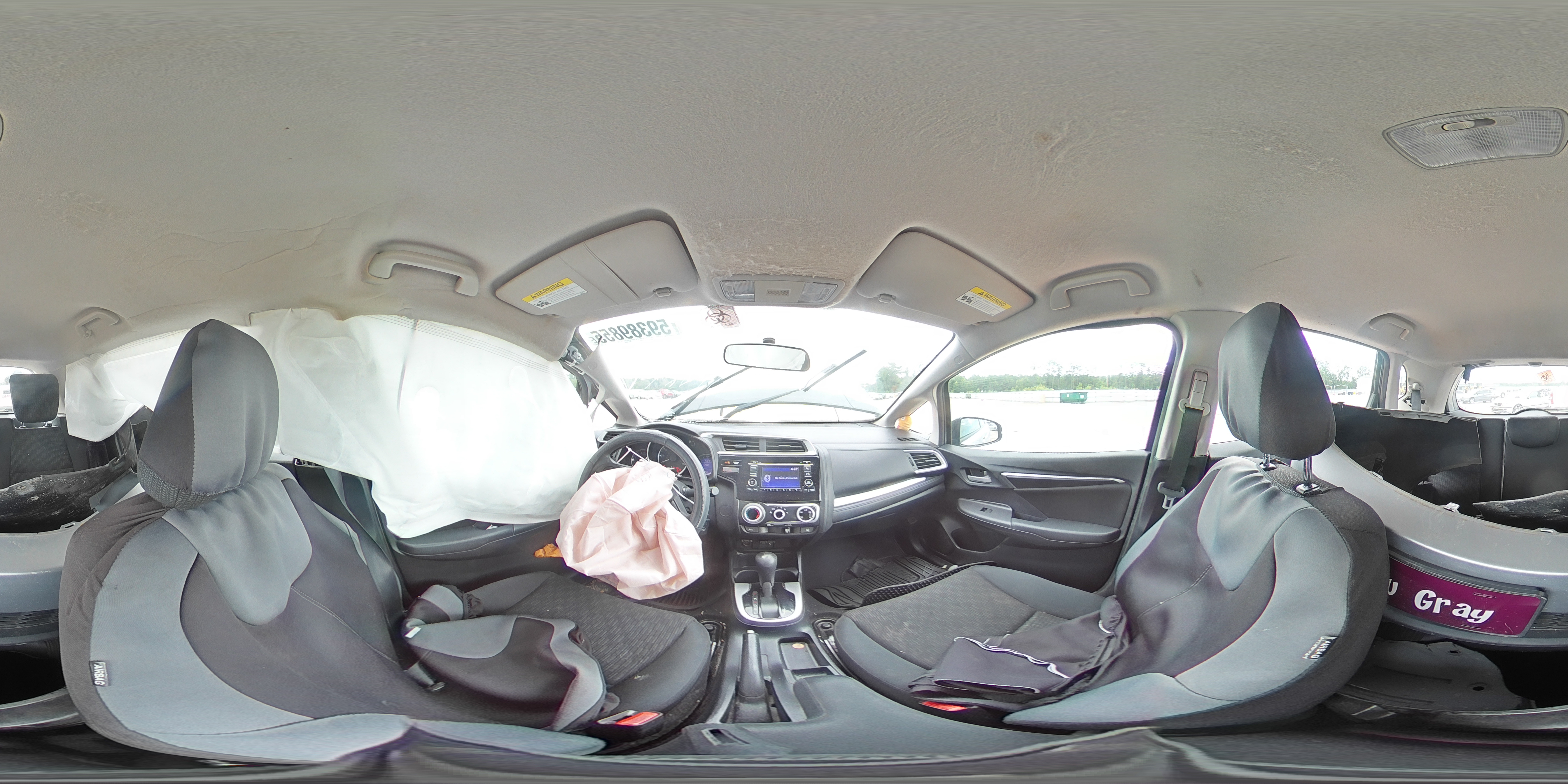 2015 Honda Fit Lx VIN: 3HGGK5H53FM720650 Lot: 59389855