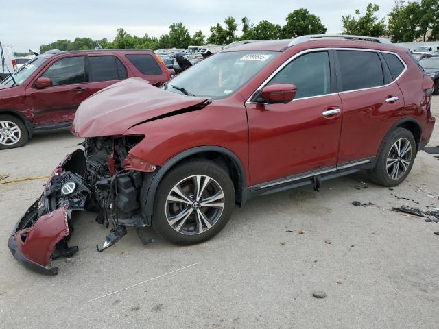  NISSAN ROGUE 2018 Czerwony