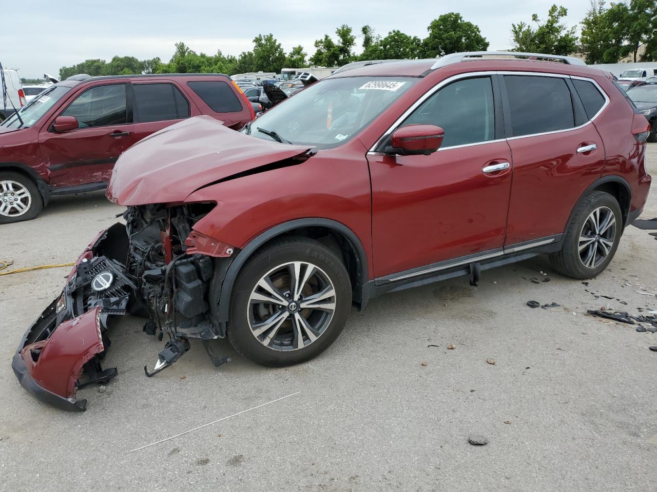 2018 Nissan Rogue S VIN: 5N1AT2MV5JC728762 Lot: 62998645