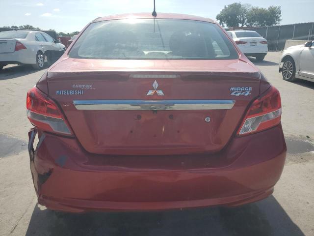  MITSUBISHI MIRAGE 2018 Czerwony