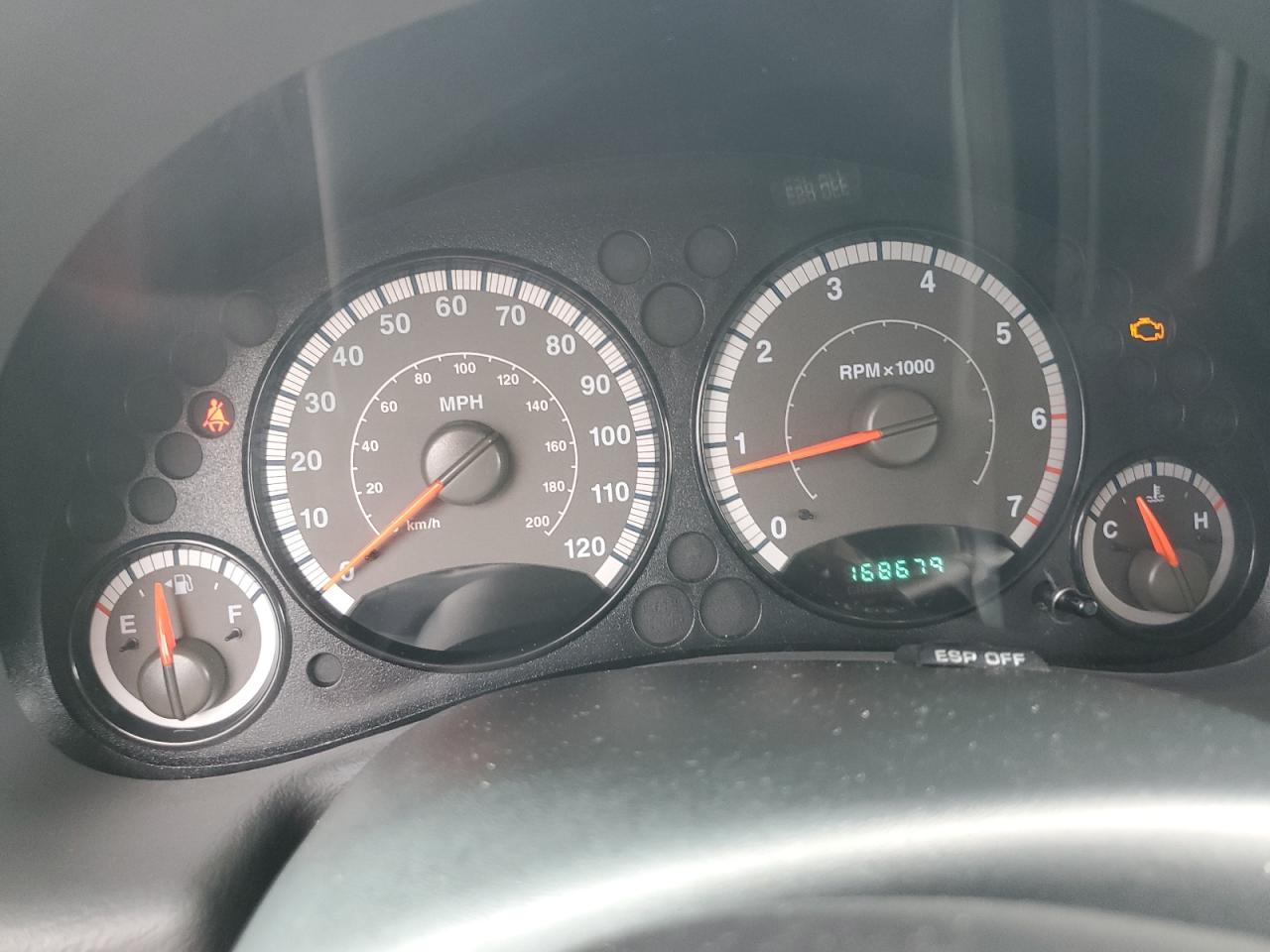 JEEP LIBERTY 2007 VIN 1J4GK48K57W605333 zdjęcie 9
