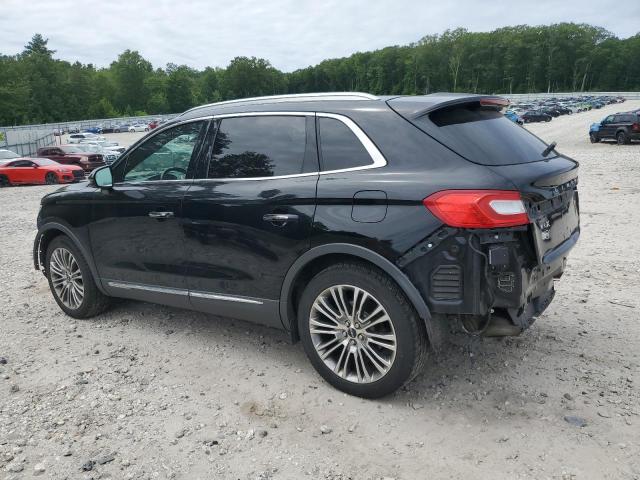  LINCOLN MKX 2016 Черный