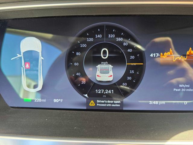 Hatchbacks TESLA MODEL S 2012 White
