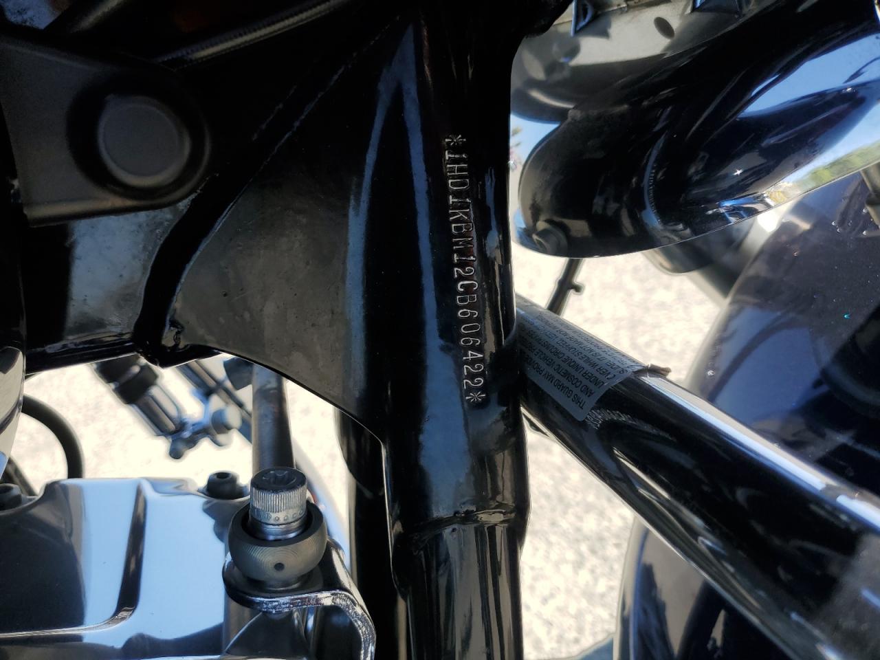 2012 Harley-Davidson Flhx Street Glide VIN: 1HD1KBM12CB606422 Lot: 62098775