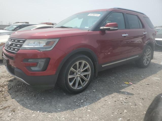  FORD EXPLORER 2017 Красный