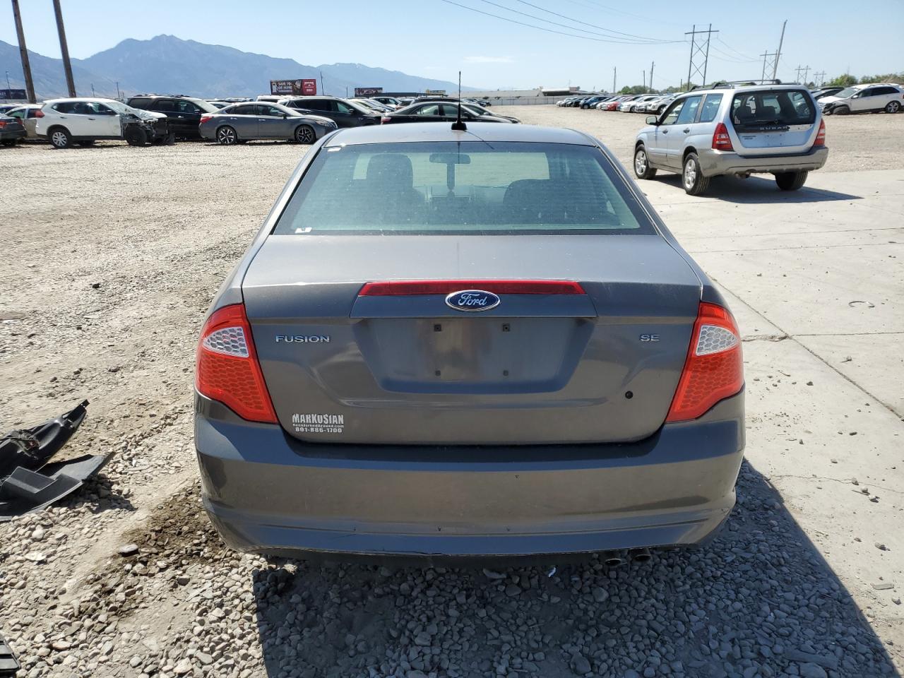 2012 Ford Fusion Se VIN: 3FAHP0HA2CR296919 Lot: 62986875