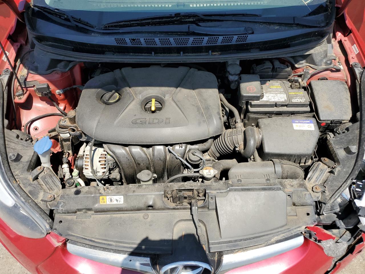 2014 Hyundai Elantra Se VIN: KMHDH4AH8EU035533 Lot: 60842235