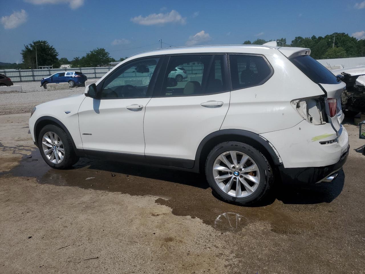 2015 BMW X3 xDrive28I white null gas 5UXWX9C59F0D50500 photo #3