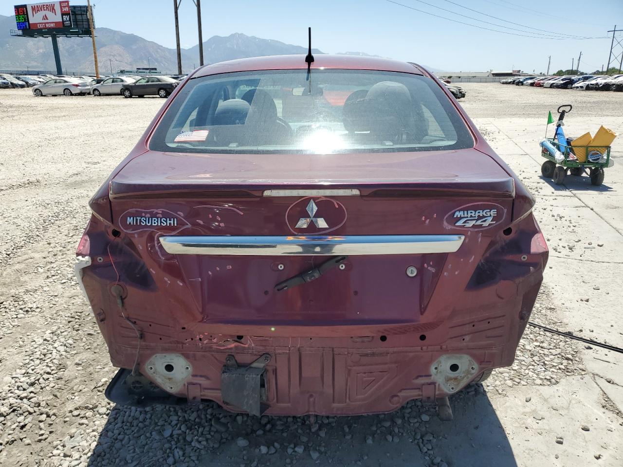 2017 Mitsubishi Mirage G4 Es VIN: ML32F3FJ6HH000299 Lot: 61252915
