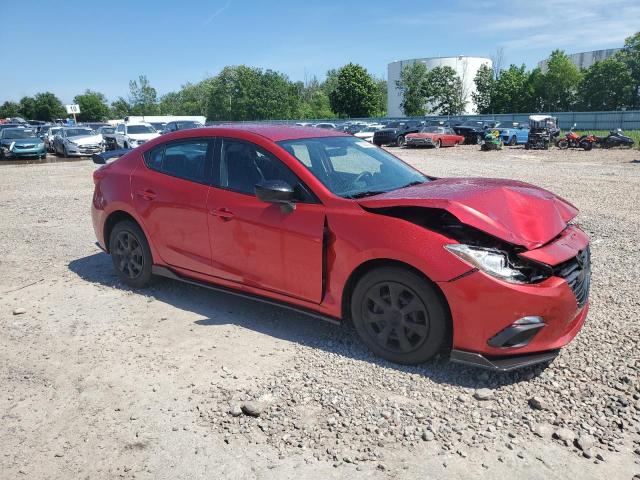  MAZDA 3 2014 Красный