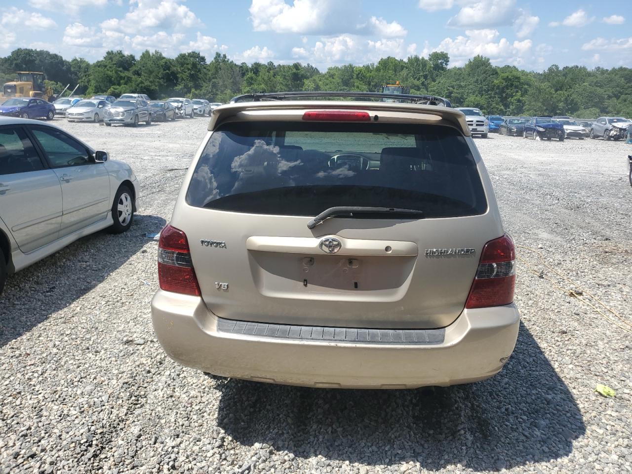 2007 Toyota Highlander Sport VIN: JTEGP21A770136323 Lot: 62490365