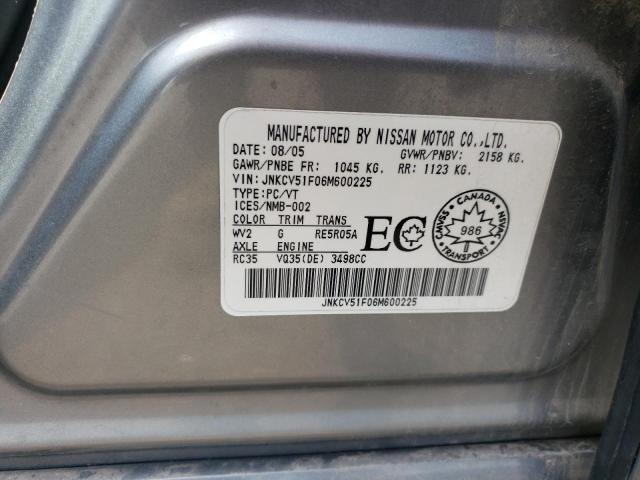2006 INFINITI G35 