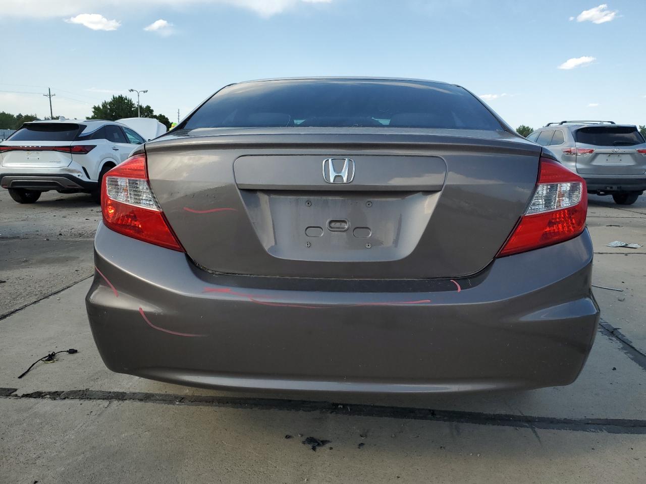 HONDA CIVIC 2012 VIN 2HGFB2F52CH572806 фото 6